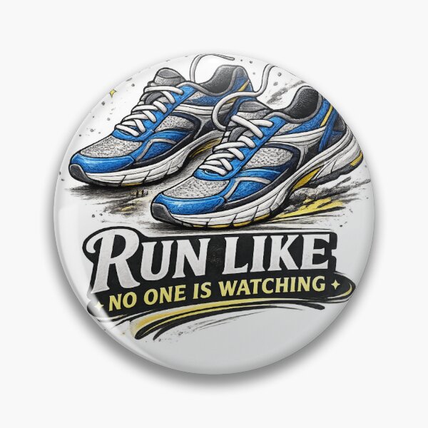 Item preview, Run Like No One Is Watching designed and sold by SugarSketch by VanshShristi.
