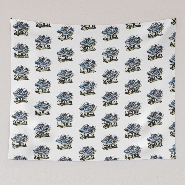 Item preview, Run Like No One Is Watching designed and sold by SugarSketch by VanshShristi.