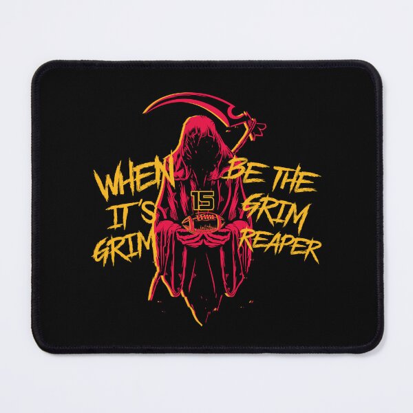 Item preview, Football Grim Reaper Graphic Tee, NFL Fan Art Shirt designed and sold by hilaryqvmargie.