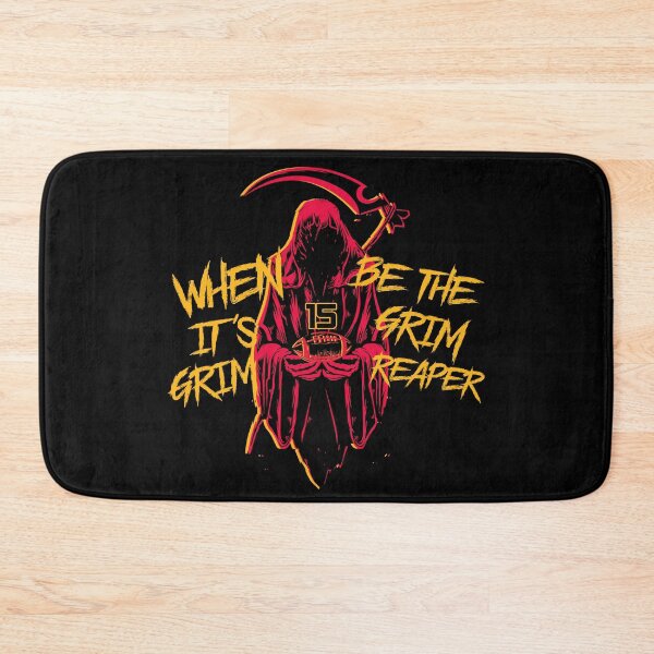 Item preview, Football Grim Reaper Graphic Tee, NFL Fan Art Shirt designed and sold by hilaryqvmargie.