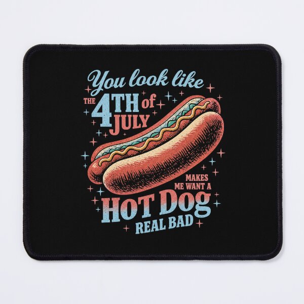 Item preview, Hot Dog Look Like 4th July Independence Day designed and sold by PinkiesArts.