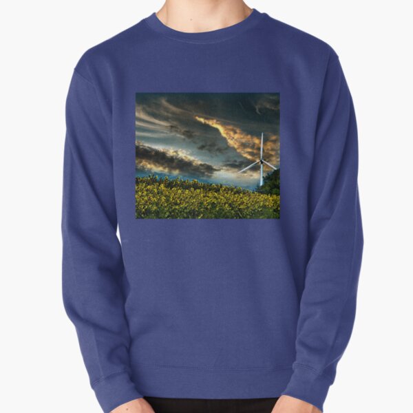 Sunfllower field II Pullover Sweatshirt