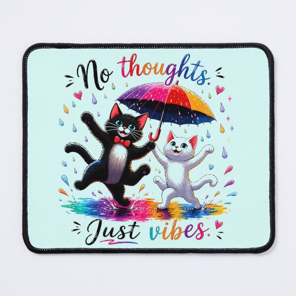 Item preview, Dancing Cats Rainy Day Carefree Gift designed and sold by Gentlestate.