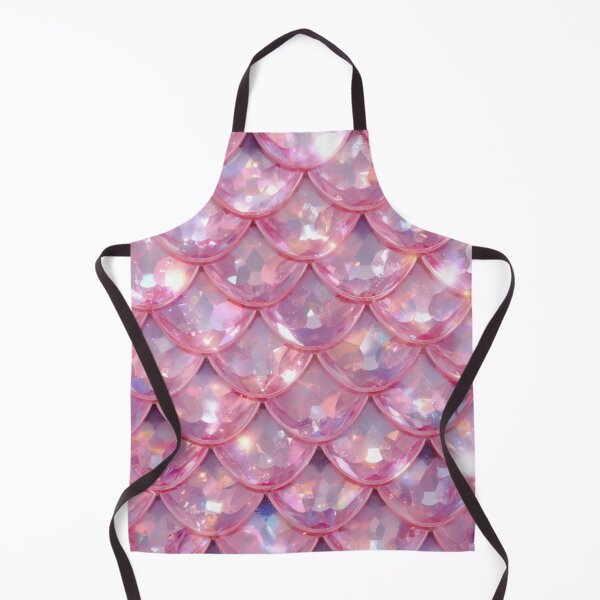 Item preview, Sparkly Cute Pink Mermaid Print designed and sold by SeaStarMermaids.