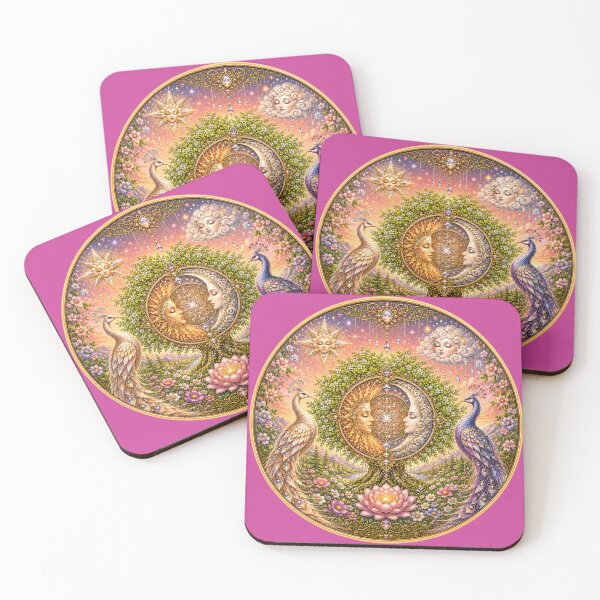 Item preview, Sacred Harmony Tree – Sun and Moon Divine Union designed and sold by sunbowjp stadio.