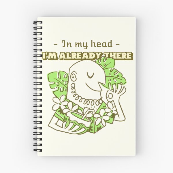 Item preview, In My Head I'm Already There designed and sold by Giddy Bear Gifts.