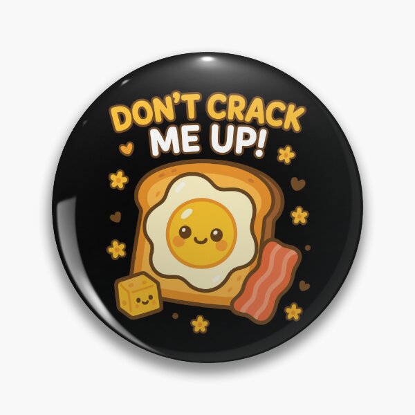 Item preview, Don't Crack Me Up Cute Egg Toast Kawaii designed and sold by Itjung-Room.