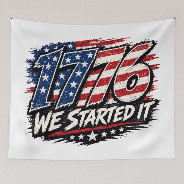 Item preview, 1776 We Started It Patriotic American Flag Design designed and sold by BestKindStudio.