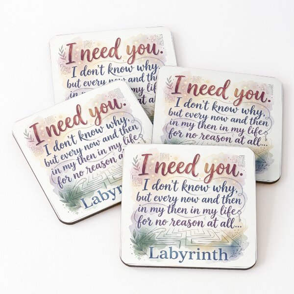 Item preview, I need you. Labyrinth  designed and sold by Lbeck1869.
