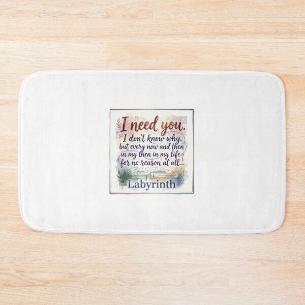 Item preview, I need you. Labyrinth  designed and sold by Lbeck1869.