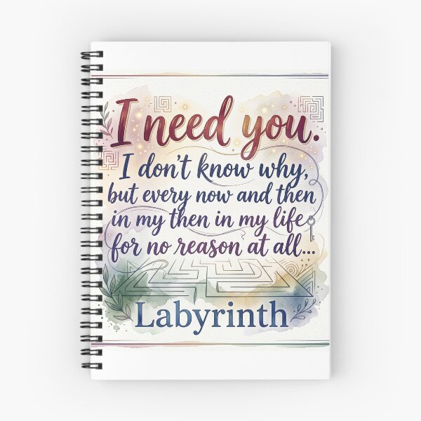 Item preview, I need you. Labyrinth  designed and sold by Lbeck1869.