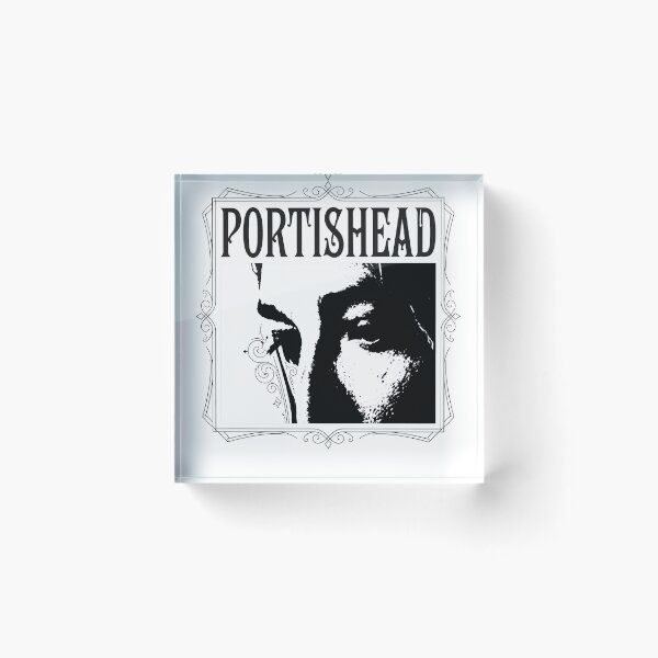 Item preview, Trip Hop Music Icon Monochromatic Portrait designed and sold by NeonMashup.