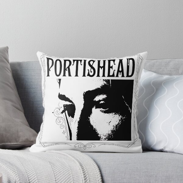 Item preview, Trip Hop Music Icon Monochromatic Portrait designed and sold by NeonMashup.