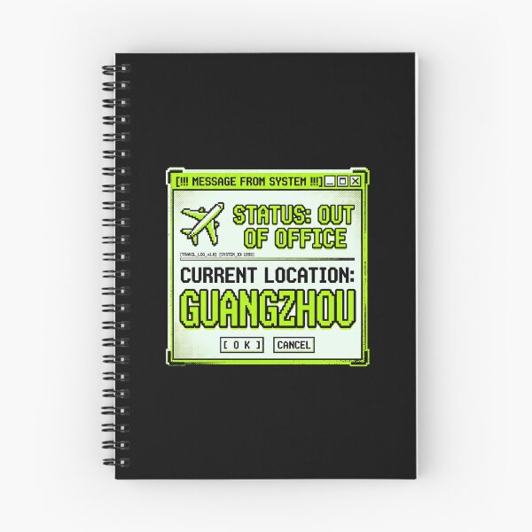 Item preview, System Out of Office Guangzhou Travel Alert designed and sold by SplashTastic.