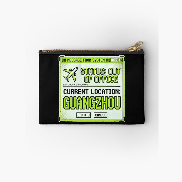Item preview, System Out of Office Guangzhou Travel Alert designed and sold by SplashTastic.
