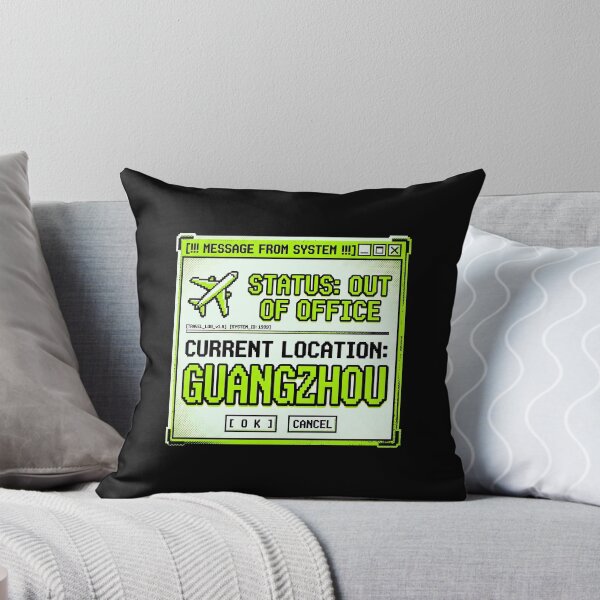 Item preview, System Out of Office Guangzhou Travel Alert designed and sold by SplashTastic.