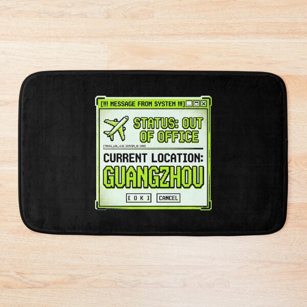 Item preview, System Out of Office Guangzhou Travel Alert designed and sold by SplashTastic.