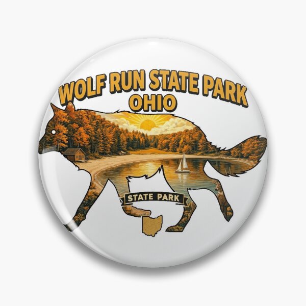 Item preview, Wolf Run State Park  designed and sold by maximinano100k.