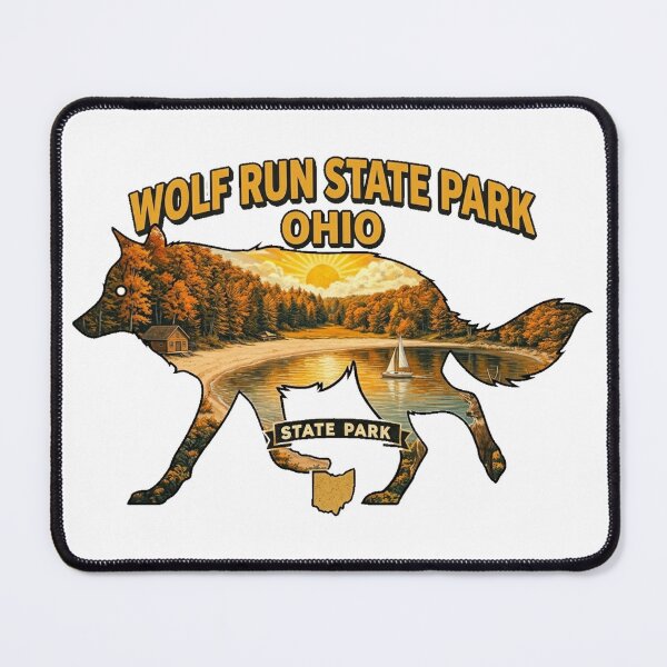 Item preview, Wolf Run State Park designed and sold by maximinano100k.