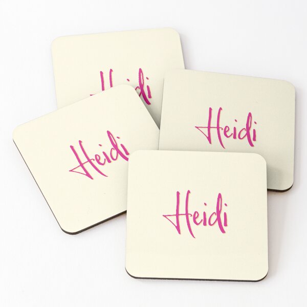 Item preview, HEIDI personalized type design designed and sold by CharlottePlaceArt.