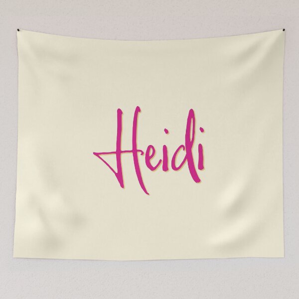 Item preview, HEIDI personalized type design designed and sold by CharlottePlaceArt.