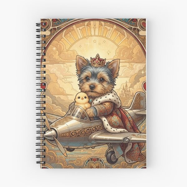 Item preview, Yorkshire Terrier Prince And His Buddy Chick designed and sold by Black Cat Matters.