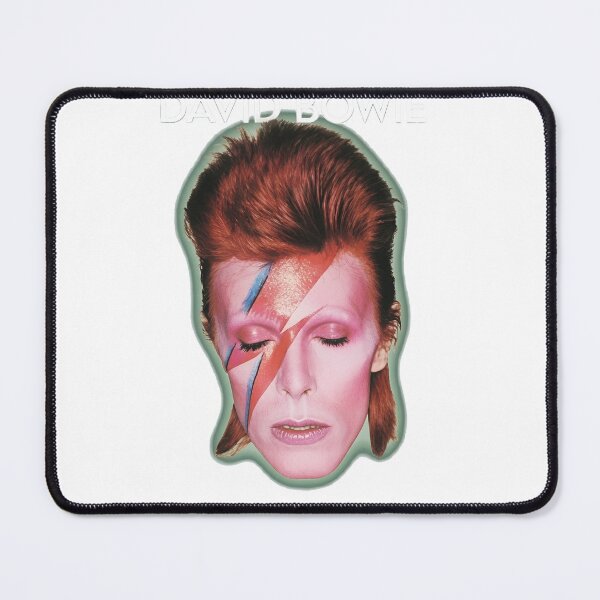 Item preview, Iconic Lightning Face Glam Rock Portrait designed and sold by NeonMashup.