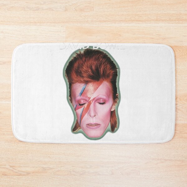 Item preview, Iconic Lightning Face Glam Rock Portrait designed and sold by NeonMashup.