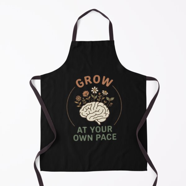 Item preview, Grow At Your Own Pace Blooming Brain Flowers Mental Health designed and sold by V-ZRO.