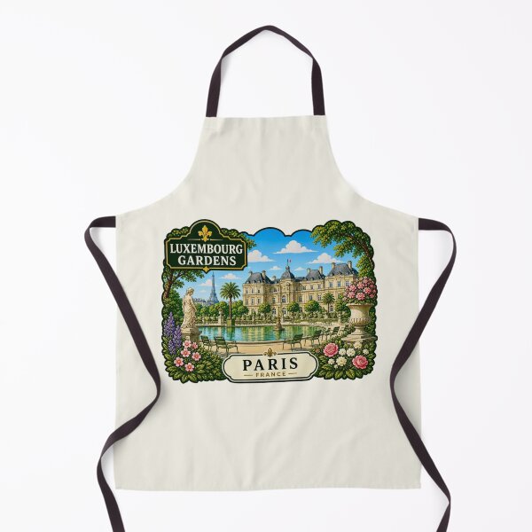 Item preview, Luxembourg Gardens, Paris, France - Palace Fountain Park designed and sold by Myra365Art.