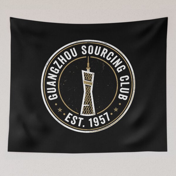 Item preview, Guangzhou Sourcing Club Vintage Badge designed and sold by SplashTastic.