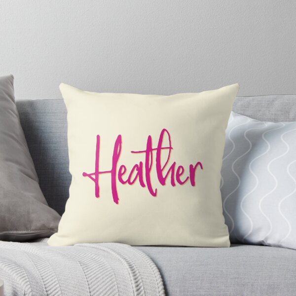 Item preview, HEATHER personalized type design designed and sold by CharlottePlaceArt.