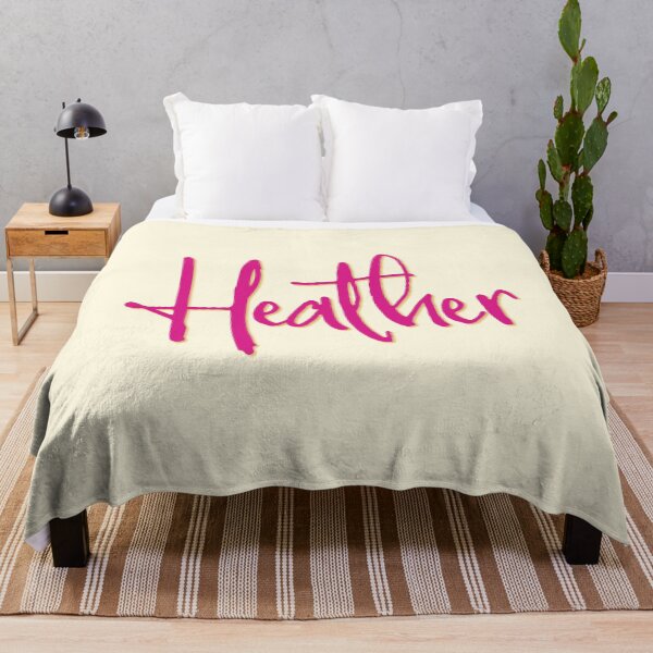 Item preview, HEATHER personalized type design designed and sold by CharlottePlaceArt.
