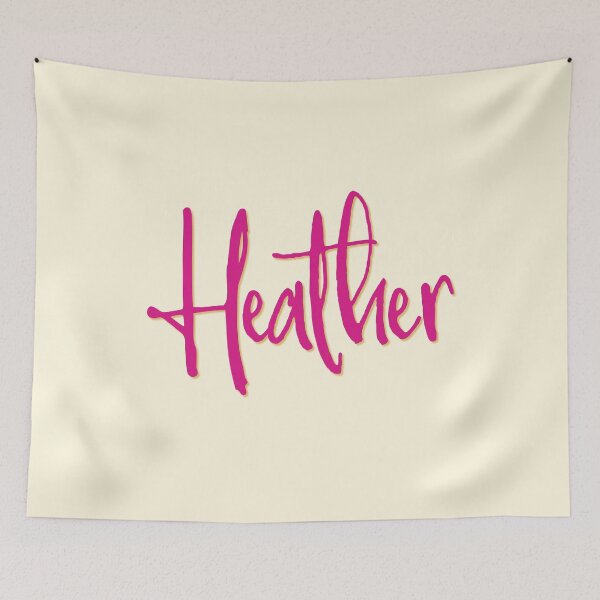Item preview, HEATHER personalized type design designed and sold by CharlottePlaceArt.