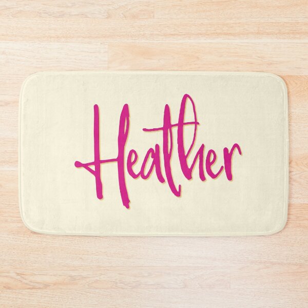 Item preview, HEATHER personalized type design designed and sold by CharlottePlaceArt.