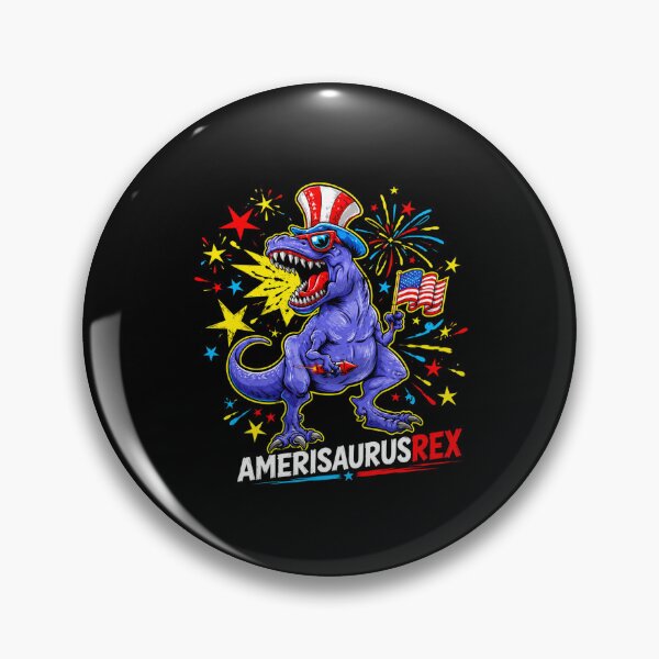 Item preview, American Flag 4Th Of July Rex Dinosaur Amerisaurus Rex Boy designed and sold by PinkiesArts.