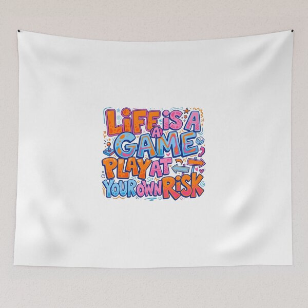 Item preview, life is game  designed and sold by SWAROHI-STUDIO.