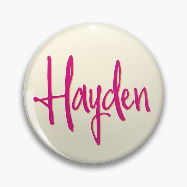 Item preview, HAYDEN personalized type design designed and sold by CharlottePlaceArt.