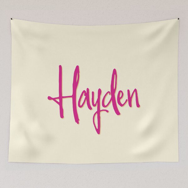Item preview, HAYDEN personalized type design designed and sold by CharlottePlaceArt.