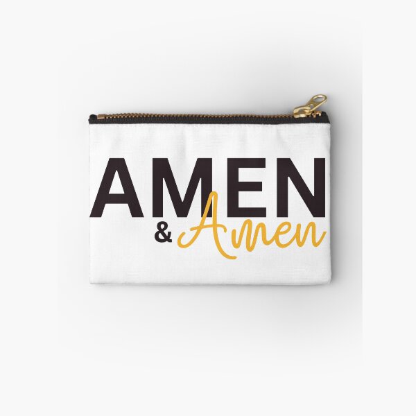 Item preview, Amen and Amen – Christian Faith Declaration Quote designed and sold by Verse & Vibes.