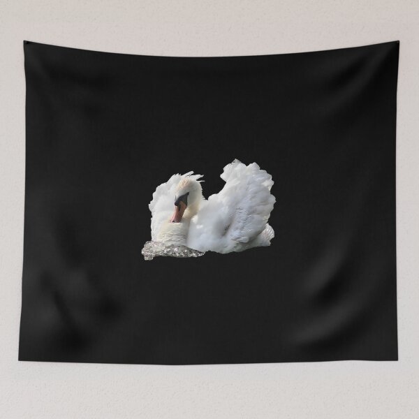Item preview, Beautiful White Swan on Water Photography  designed and sold by Deep Descent.