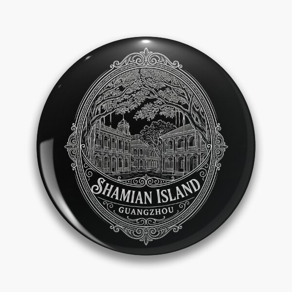 Item preview, Shamian Island Guangzhou Colonial Architecture Etching designed and sold by SplashTastic.