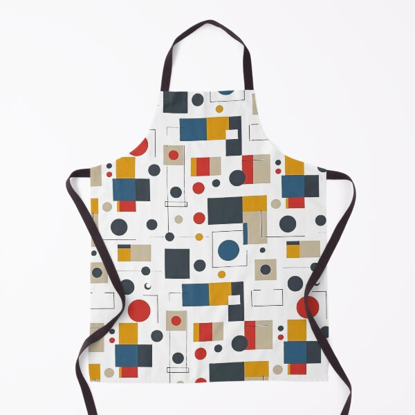 Item preview, Abstract Geometric Bauhaus Pattern Modern Shapes Design designed and sold by SouthPrint.