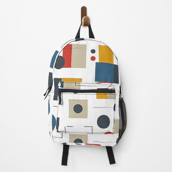 Item preview, Abstract Geometric Bauhaus Pattern Modern Shapes Design designed and sold by Groovy Looks.