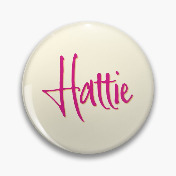 Item preview, HATTIE personalized type design designed and sold by CharlottePlaceArt.