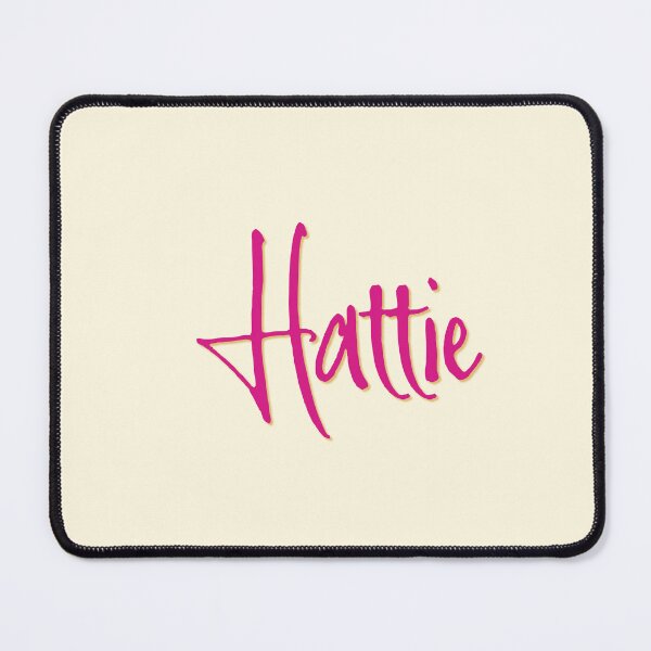 Item preview, HATTIE personalized type design designed and sold by CharlottePlaceArt.