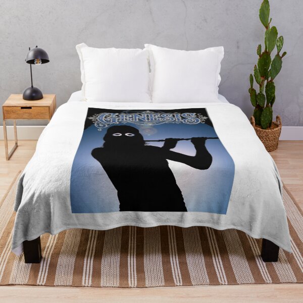 Item preview, Retro Rock Flute Player Silhouette Art designed and sold by sawsan-art.