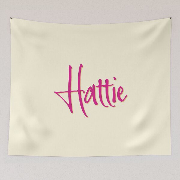Item preview, HATTIE personalized type design designed and sold by CharlottePlaceArt.