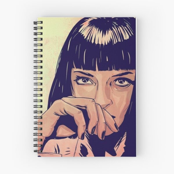 Item preview, Pulp Fiction Mia Wallace Pop Art Portrait designed and sold by Vicky021.