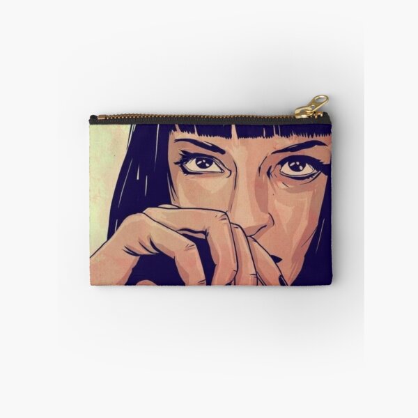 Item preview, Pulp Fiction Mia Wallace Pop Art Portrait designed and sold by Vicky021.
